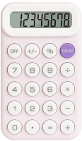Калькулятор карманный Deli EM10 фиолетовый 8-разр.