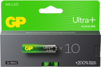 Батарея GP Ultra Plus Alkaline 15AUPA21-2CRB10 AA (10шт) блистер