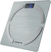 Весы напольные электронные Polaris PWS 1886 IQ Home макс.180кг серебристый