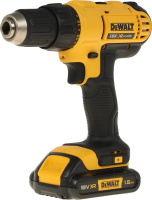 Дрель-шуруповерт DeWalt DCD771C2-QW аккум. патрон:быстрозажимной (кейс в комплекте)