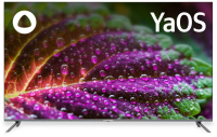 Телевизор LED Starwind 58" SW-LED58UG401 Яндекс.ТВ Frameless стальной 4K Ultra HD 60Hz DVB-T DVB-T2 DVB-C DVB-S DVB-S2 USB WiFi Smart TV