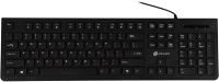 Клавиатура Оклик 505M черный USB slim