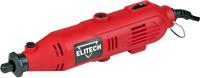 Шлифмашина прямая Elitech МПШ 015Э красный/черный