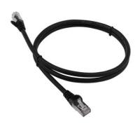 Патч-корд Lanmaster LAN-PC45/S6A-1.0-BK FTP RJ-45 вил.-вилка RJ-45 кат.6A 1м черный LSZH (уп.:1шт)