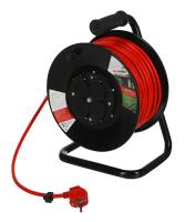 Удлинитель силовой Starwind ST-PSR4.50/G-16 3x2.5кв.мм 4розет. 50м ПВС 16A катушка оранжевый