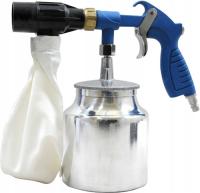 Пистолет пескоструйный Zitrek PG8 200л/мин соп.:7мм бак:0.75л синий