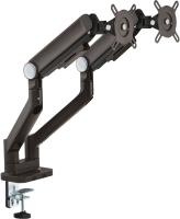 Кронштейн для мониторов Ultramounts UM733BR черный/коричневый 17"-32" макс.8кг крепление к столешниц