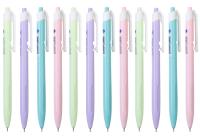 Ручка шариков. автоматическая Deli X-tream EQ03330 ассорти d=0.7мм син. черн. 1стерж. линия 0.4мм