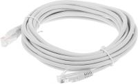 Патч-корд Lanmaster TWT-45-45-5.0-GY UTP RJ-45 вил.-вилка RJ-45 кат.5E 5м серый ПВХ (уп.:1шт)