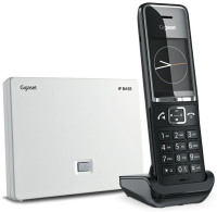 Телефон IP Gigaset Comfort 550A IP BASE Rus черный (S30852-H3037-R104)