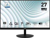 Монитор MSI 27" MP271A IPS FHD чер 1ms HDMI DP VGA M/M 100Hz 300cd In