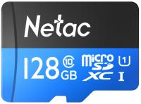Флеш карта microSDXC 128Gb Class10 Netac NT02P500STN-128G-R P500 + adapter
