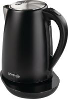 Чайник электрический Gorenje K17TRB 1.7л. 2200Вт черный (корпус: пластик)