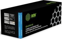 Картридж лазерный Cactus CS-CF411X CF411X голубой (5000стр.) для HP HP CLJ Pro M452dn/ M452dw/M477fdn/M477fdw