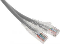 Патч-корд WRline WR-PC-RJ45-UTP-5E-2-GY UTP RJ-45 вил.-вилка RJ-45 кат.5E 2м серый LSZH (уп.:1шт)