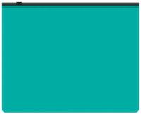 Папка на молнии ZIP Бюрократ -BPM5ATURGBL A5 полипропилен 0.15мм бирюзовый цвет молнии черный