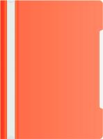 Папка-скоросшиватель Бюрократ Economy -PSE20RED A4 прозрач.верх.лист пластик красный