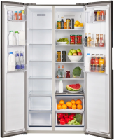 Холодильник Maunfeld MFF191NFSB 2-хкамерн. нержавеющая сталь