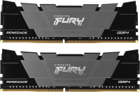 Память DDR4 2x16GB 3200MHz Kingston KF432C16RB12K2/32 Fury Renegade Black RTL Gaming PC4-25600 CL16