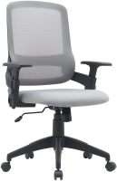 Кресло Cactus CS-MC313-BKGY черный/серый сетка/ткань