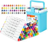 Набор маркеров для скетчинга Deli EC187-48 ColoRun 11мм 150мм трехгр. двойной пиш. наконечник 1-5мм