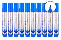 Маркер для досок Deli EU008-BL Mate круглый пиш. наконечник синий (1шт.)