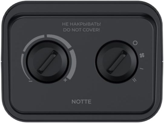 Тепловентилятор Royal Clima Notte RFH-N1500DC-BL 1500Вт черный