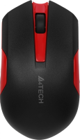Мышь A4Tech G3-200N черный/красный оптическая 1200dpi беспров. USB 2but