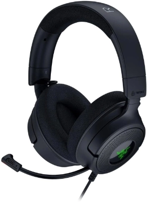 Наушники с микрофоном Razer Kraken V4 X черный 2.0м мониторные USB оголовье (RZ04-05180100-R3M1)