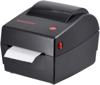 Термопринтер Mertech DT80 ZEMA (4647) 203dpi 180мм/с/USB/Eth для печ.накл. черный/оранжевый