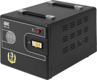 Стабилизатор напряжения IEK Hub 5кВА однофазный черный (IVS21-1-005-13)
