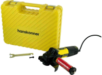 Углошлифовальная машина Hanskonner HAG9012TES 1100Вт 11000об/мин рез.шпин.:M22.2 d=125мм жестк.кейс