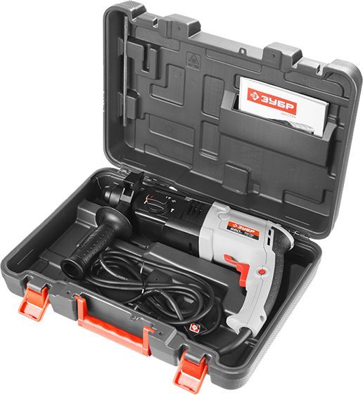 Перфоратор Зубр П-22-650 патрон:SDS-plus уд.:2.3Дж 650Вт (кейс в комплекте)