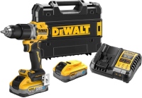 Дрель-шуруповерт DeWalt DCD805H2T аккум. патрон:быстрозажимной (кейс в комплекте)