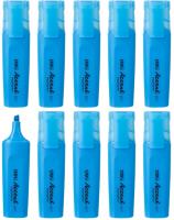 Набор текстовыделителей Deli Accent ES621BLUE-P Delight скошенный пиш. наконечник 1-5мм синий (10шт.