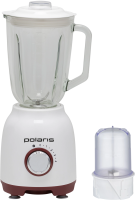 Блендер стационарный Polaris PTB 0821G 800Вт белый/красный