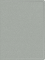 Папка метал.пруж.скоросш. Buro -ECB04PGREY A4 пластик 0.5мм серый