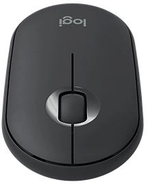 Мышь Logitech Pebble 2 M350S графитовый оптическая (1000dpi) silent беспроводная BT/Radio USB (2but)