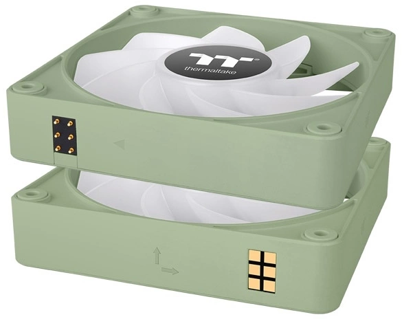 Вентилятор для корпуса Thermaltake CT120 EX Sync Matcha ARGB 120х120x25 зеленый 4-pin 28.5дБ (упак.:3шт) (CL-F196-PL12MG-A) Ret