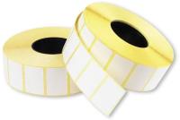 Термоэтикетки Cactus Top CS-TT30201800 сег.:30x20мм самоклей. д.вн.рул.92мм д.вт.40мм 1800шт/рул бел