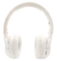 Гарнитура накладные Hyundai H-HP101 белый беспроводные bluetooth оголовье