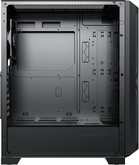 Корпус Montech Sky One Lite черный без БП ATX 5x120mm 5x140mm 2xUSB3.0 audio bott PSU