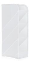 Подставка Deli 8932White 5отд. для письменных принадлежностей 205х59х93мм белый/прозрачный полипропилен