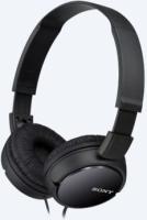 Гарнитура накладные Sony MDR-ZX110AP 1.2м черный проводные оголовье (MDR-ZX110AP/B)