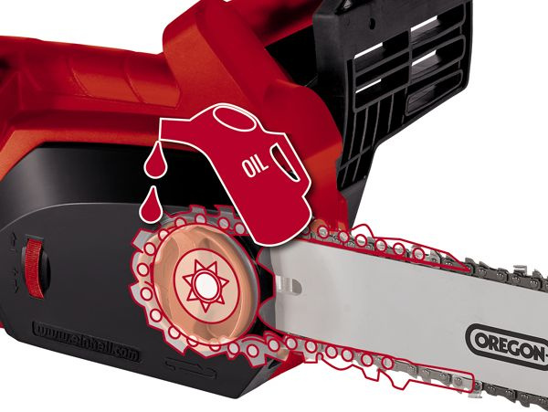 Цепная пила Einhell GH-EC 2040 от сети 2000Вт дл.шины:16" (40cm) (4501720)