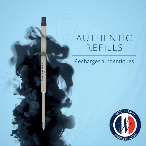 Стержень шариковый Waterman Standard Maxima (CW1964017) F 0.8мм черные чернила блистер