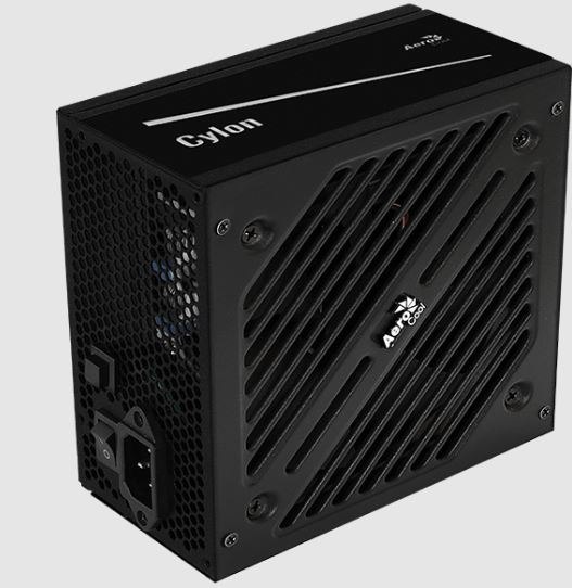 Блок питания Aerocool ATX 400W CYLON 400 80+ (24+4+4pin) APFC 120mm fan color 4xSATA RTL