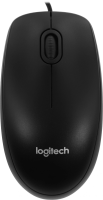 Мышь Logitech B100 for business черный оптическая (1000dpi) USB (2but)