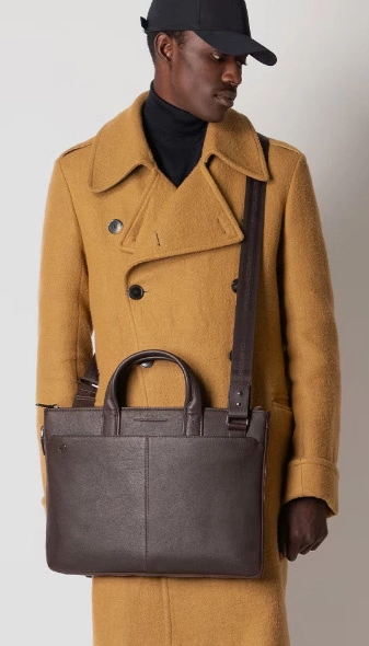 Сумка для ноутбука Piquadro Black Square CA4021B3/TM темно-коричневый натур.кожа