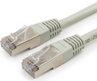 Патч-корд PP6-15M 10000G FTP 4 пары cat6 CCA molded 15м серый RJ-45 (m)-RJ-45 (m)